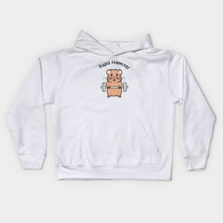 Papa Hamster Pride Kids Hoodie